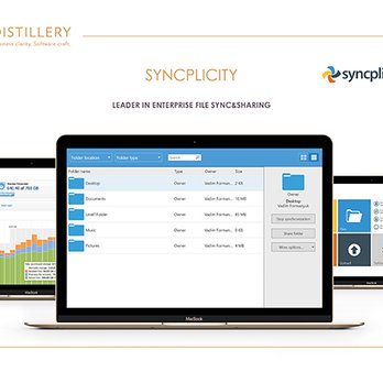 Distillery - Syncplicity has become a client. - Software Development Near Me - Santa Monica, California