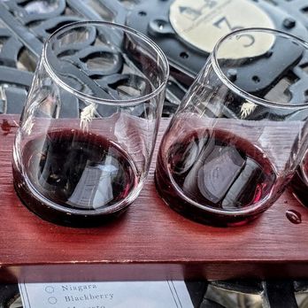 Gatehouse Winery - Flight (Petite Sirah, Merlot, Old Vine Zinfandel, Blackberry/Concord Blend) at Gatehouse Winery - Wineries Near Me - Jamestown, Pennsylvania Gatehouse Winery - Flight (Petite Sirah, Merlot, Old Vine Zinfandel, Blackberry/Concord Blend) at Gatehouse Winery - Wineries Near Me - Jamestown, Pennsylvania