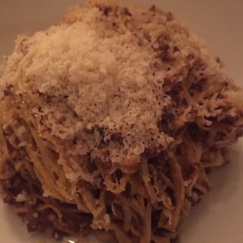 Cascina Spinasse - Tajarin ( ragu pasta ) first pasta on the menu- to die for - Italian Near Me - Seattle, Washington