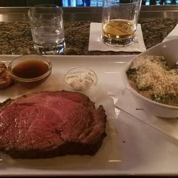 Peterson's - Prime Rib and creamy spinach. Wonderful! - Steakhouses Near Me - Fishers, Indiana Peterson's - Prime Rib and creamy spinach. Wonderful! - Steakhouses Near Me - Fishers, Indiana