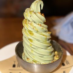 Pistachio gelato