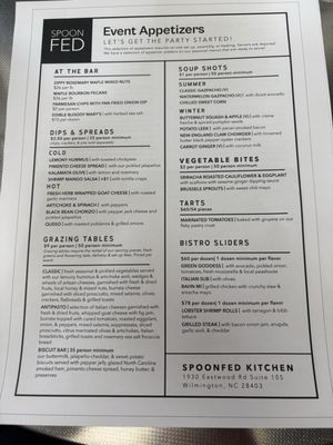 Menu photo 1 Spoonfed Kitchen & Bake Shop Wilmington, NC