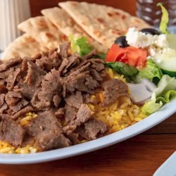 Greek Plate Gyro's