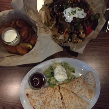 Circle 7 Ranch - Fried pickles, barbecue nachos and quesadilla apps - Salad Near Me - Ballwin, Missouri Circle 7 Ranch - Fried pickles, barbecue nachos and quesadilla apps - Salad Near Me - Ballwin, Missouri