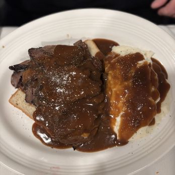 Lutzi's Courtyard Cafe - Open roast beef - American Near Me - Easton, Pennsylvania