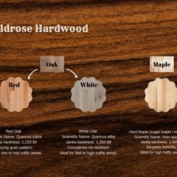 Wildrose Hardwood - Wildrose Hardwood, hardwood species explanation.