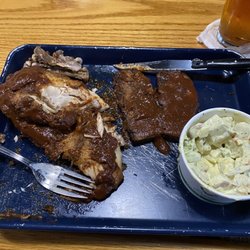 Firehouse Tap & Grille - Smoked Chicken and Brisket with coleslaw