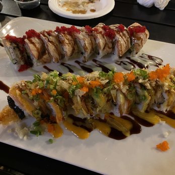 Sushi Taku - Fire Phoenix Roll and Angel Hair Roll - Japanese Near Me - Chicago, Illinois Sushi Taku - Fire Phoenix Roll and Angel Hair Roll - Japanese Near Me - Chicago, Illinois