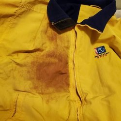 Bliss' Department Store - This was a gift from my S.I. friend. Put it in washer one day & this is what happened. Where can I get another - I love this jacket.