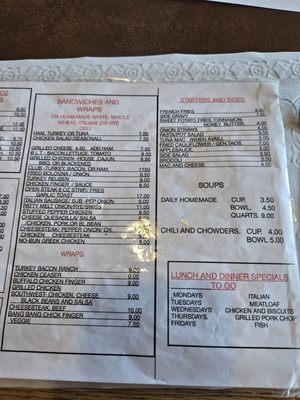 Menu photo 4 Hill-vue Cafe Lewiston, NY