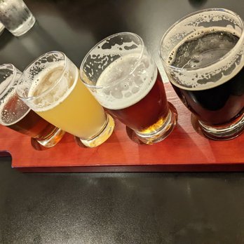 Salt and Pepper and Sugar Too - Flight o'beers - New American Near Me - Wilton, Maine Salt and Pepper and Sugar Too - Flight o'beers - New American Near Me - Wilton, Maine