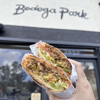 Bodega Park - chopped cheese - Sandwiches Near Me - Los Angeles, California