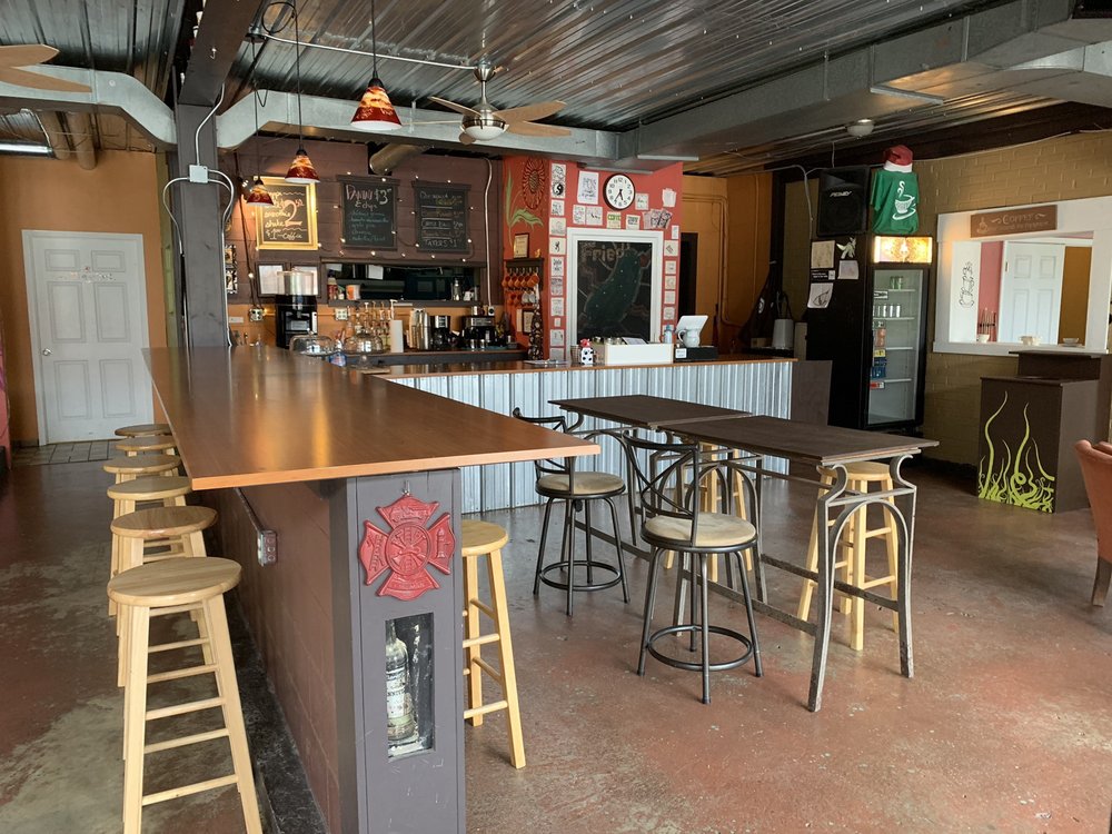 Firehouse Coffee Shop Logo