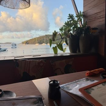 Karma Beach Lounge - if you want this view, get there before seven - Lounges Near Me - Cruz Bay, Virgin Islands Karma Beach Lounge - if you want this view, get there before seven - Lounges Near Me - Cruz Bay, Virgin Islands