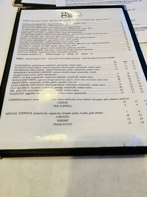 Menu photo 7 Gale's Pasadena, CA