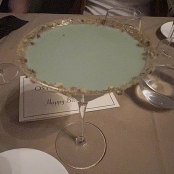 Osteria Umbra - Pistachio martini - Italian Near Me - Smithtown, New York