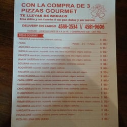El Gaucho - Sidra o turrón de regalo con 3 pizzas gourmet. Amo.