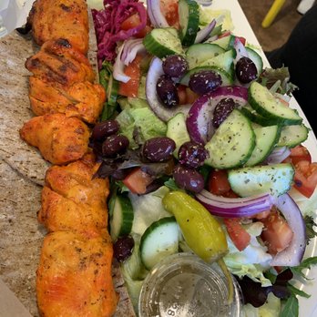 Lemon Zest Cafe - Chicken Breast Kabob - Mediterranean Near Me - Glendale, California Lemon Zest Cafe - Chicken Breast Kabob - Mediterranean Near Me - Glendale, California