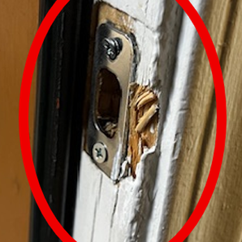 Bell Flatirons Apartments - Deadbolt - front door - Apartments Near Me - Louisville, Colorado