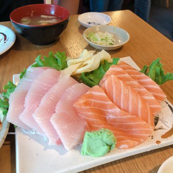 Taiko - Yellowtail and salmon sashimi - Japanese Near Me - Irvine, California Taiko - Yellowtail and salmon sashimi - Japanese Near Me - Irvine, California