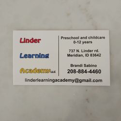 LLA Preschool Through Play - Business Card