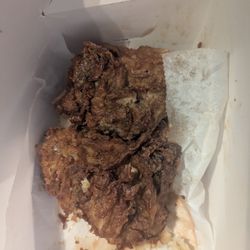 KFC - not exactly looking fresh now is it never ask what kind. either they just give you anything