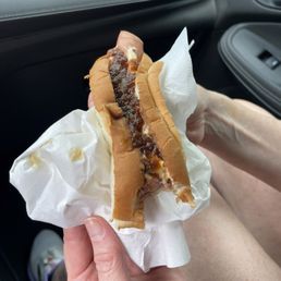Flo's special hotdog.