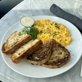 RH Minneapolis | The Gallery in Edina - RH SCRAMBLE- Farm Eggs, Crème Fraîche, Avocado, and Chives. - Furniture Stores Near Me - Edina, Minnesota RH Minneapolis | The Gallery in Edina - RH SCRAMBLE- Farm Eggs, Crème Fraîche, Avocado, and Chives. - Furniture Stores Near Me - Edina, Minnesota
