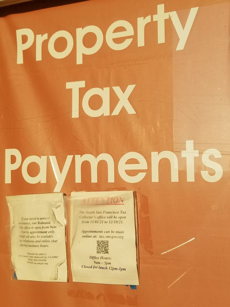 SAN MATEO TAX COLLECTOR 1024 Mission Rd, South San Francisco