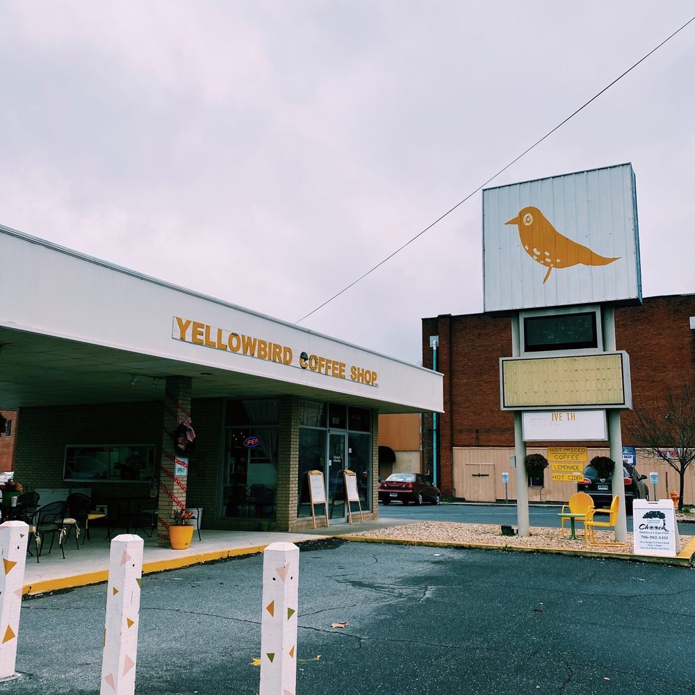 Yellowbird Coffee Shop - a bird on a branch - Coffee & Tea Near Me - Copperhill, Tennessee Yellowbird Coffee Shop - a bird on a branch - Coffee & Tea Near Me - Copperhill, Tennessee