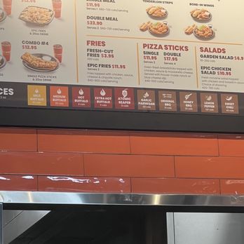 Epic Wings - Menu - Chicken Wings Near Me - Riverside, California
