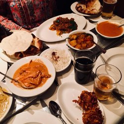 Tamarind - Dinner spread - shame we couldn't enjoy it all without feeling rushed to finish the meal