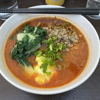 Ivan Ramen - Spicy Red Chili Ramen with chicken substitute - Ramen Near Me - New York, New York