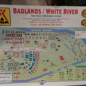 Badlands / White River KOA - Campgrounds Near Me - Interior, South Dakota