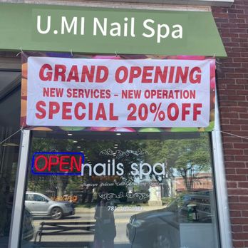 Umi Nail Spa - U.mi Nail Spa Grand opening all service 20% OFF (5/23/2024-6/15/2024) - Nail Salons Near Me - Norwood, Massachusetts Umi Nail Spa - U.mi Nail Spa Grand opening all service 20% OFF (5/23/2024-6/15/2024) - Nail Salons Near Me - Norwood, Massachusetts