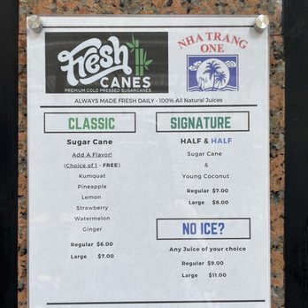 Sugarcane Daddy - Menu as of April 2021 - Juice Bars & Smoothies Near Me - New York, New York Sugarcane Daddy - Menu as of April 2021 - Juice Bars & Smoothies Near Me - New York, New York
