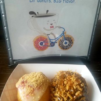 Simply Done Donuts - Strawberry cheesecake and samoa donut - Food Trucks Near Me - Dunwoody, Georgia Simply Done Donuts - Strawberry cheesecake and samoa donut - Food Trucks Near Me - Dunwoody, Georgia
