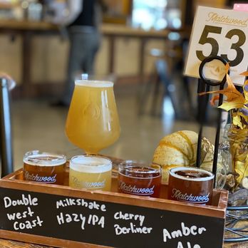 Matchwood Brewing - Flight - Brewpubs Near Me - Sandpoint, Idaho Matchwood Brewing - Flight - Brewpubs Near Me - Sandpoint, Idaho