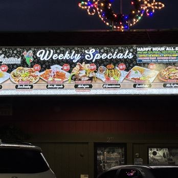 Jalapenos Mexican Food - Their new weekly special sign, which is how I found out that they raise their prices for their specials. - Mexican Near Me - Vallejo, California