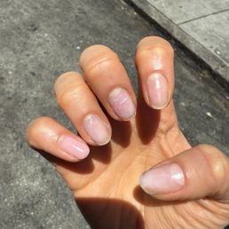 Really poorly done gel removal... Really poorly done gel removal...