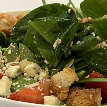 Seasons 52 - Spinach and Strawberry salad - New American Near Me - Indianapolis, Indiana