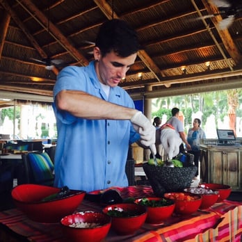 Cantina Beach - Guacamole made fresh in front of us! - Mexican Near Me - Key Biscayne, Florida