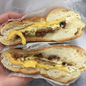 Kitchen Door - Egg white, bacon, cheese on a roll - Korean Near Me - Farmingdale, New York Kitchen Door - Egg white, bacon, cheese on a roll - Korean Near Me - Farmingdale, New York