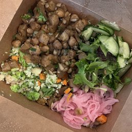 V) Chickpea & Potato Mixed Bowl