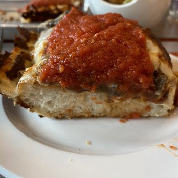 Federal Galley - Slice of Traci Detroit Style pizza from Driven PGH - New American Near Me - Pittsburgh, Pennsylvania