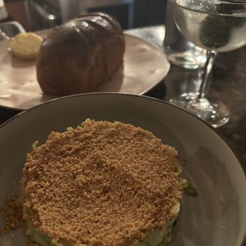 TSK Thames Street Kitchen - Caesar Salad and warmed bread - New American Near Me - Newport, Rhode Island