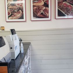 Buck's Pizza - Cashier area