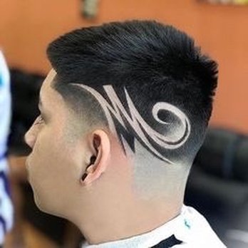 Garibaldi Hair Salon & Spa - Taper with design - Hair Salons Near Me - Fairview, New Jersey Garibaldi Hair Salon & Spa - Taper with design - Hair Salons Near Me - Fairview, New Jersey