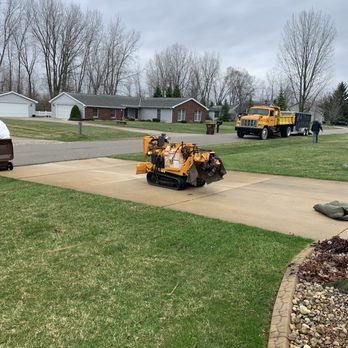 A-Way Tree Experts - Remote control Stump Grinder - Snow Removal Near Me - Angola, Indiana