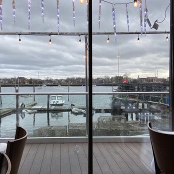 Liman Restaurant - View out from inside restaurant - Turkish Near Me - Brooklyn, New York